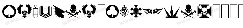 Textile Symbols字体转换 Textile Symbols字体转换